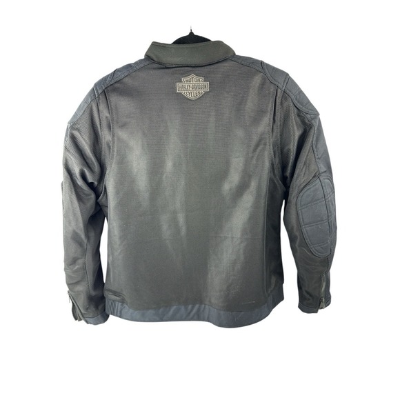 NWT Harley-Davidson Womens Zephyr Mesh Riding Jacket Black LARGE - Picture 5 of 15